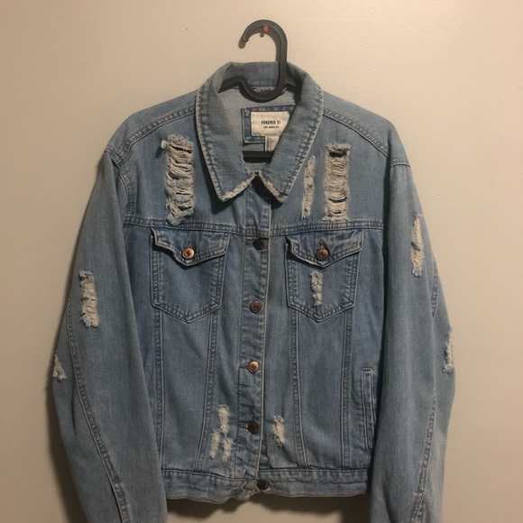 Denim jeans jacket Forever 21 #130 - Picture 5 of 9